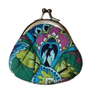 Vera Bradley Floral Multicolor Coin Purse